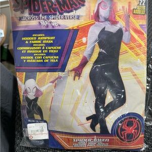 Marvel Spider-Gwen Women Costume - Black, White, and Pink